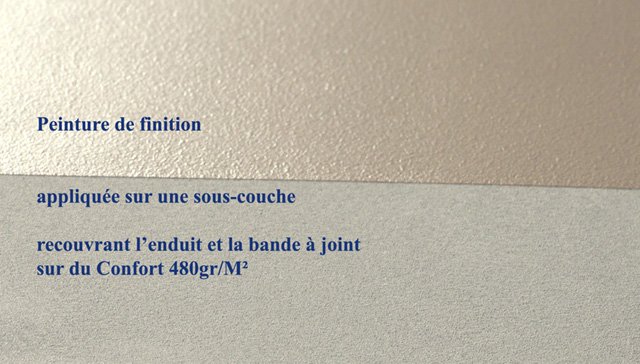 4 Bande à joint - Finition